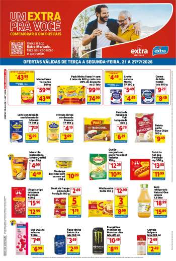 Folheto Mercado Extra - 21/07/2026 - 27/07/2026.