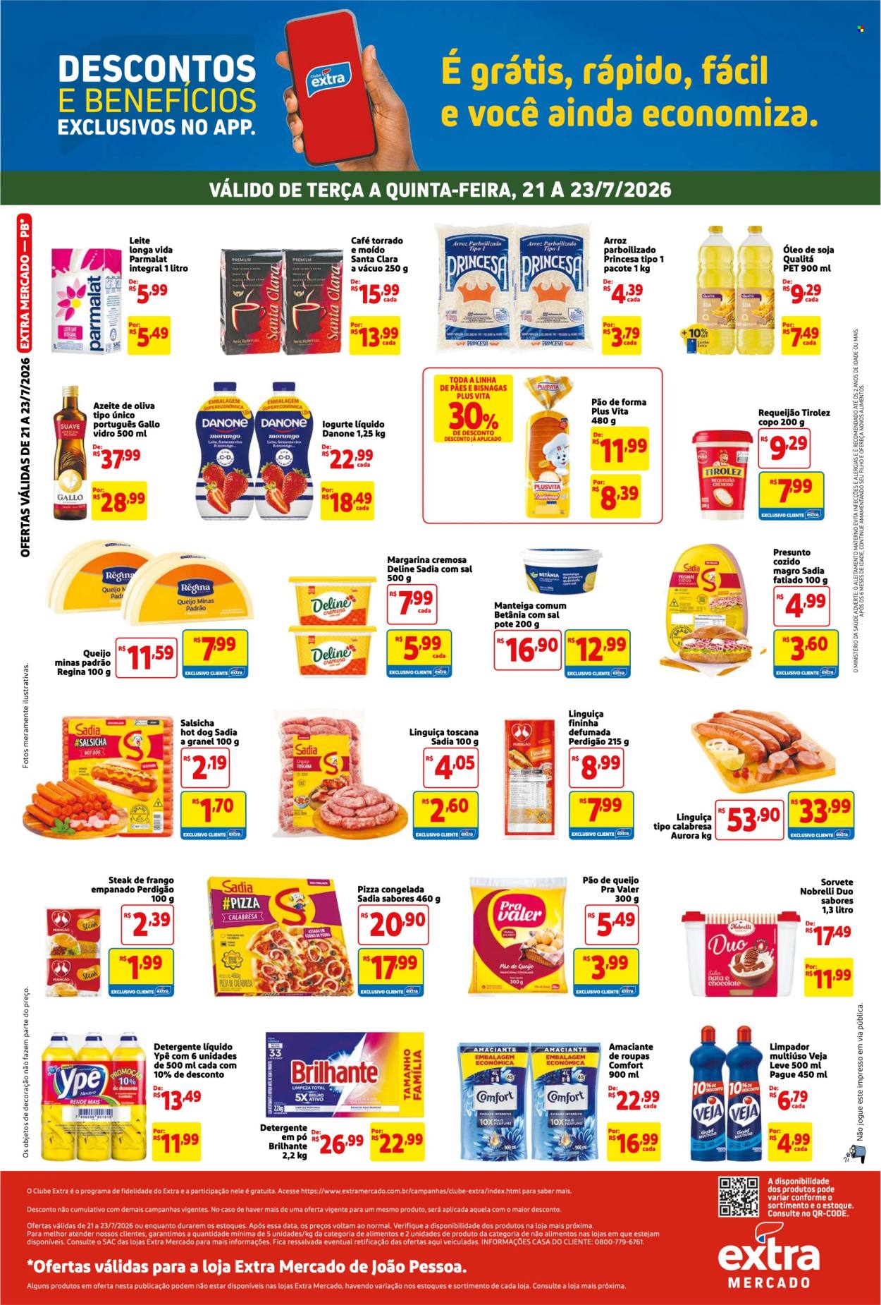 Folheto Mercado Extra - 21/07/2026 - 23/07/2026. Página 2