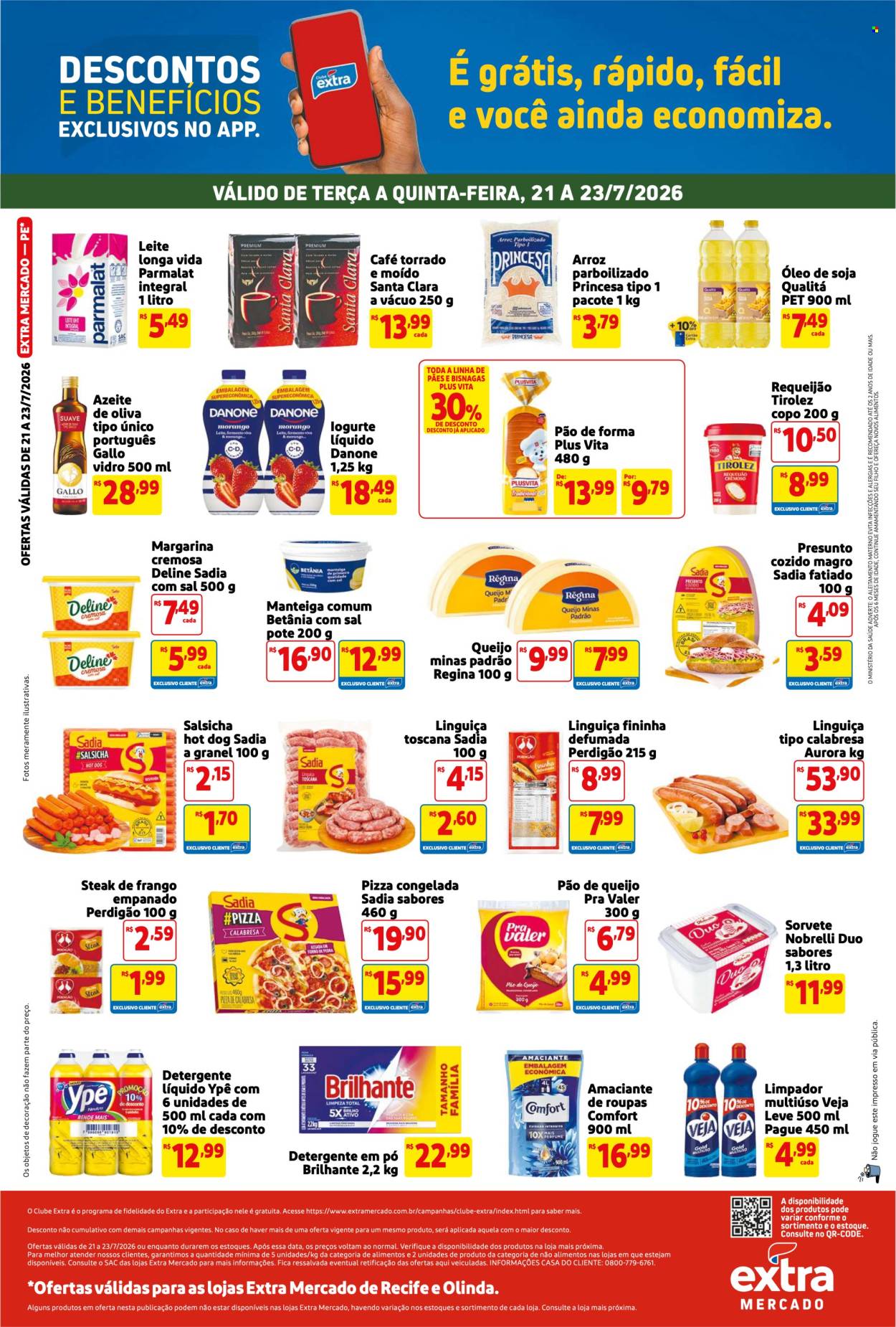 Folheto Mercado Extra - 21/07/2026 - 23/07/2026. Página 2