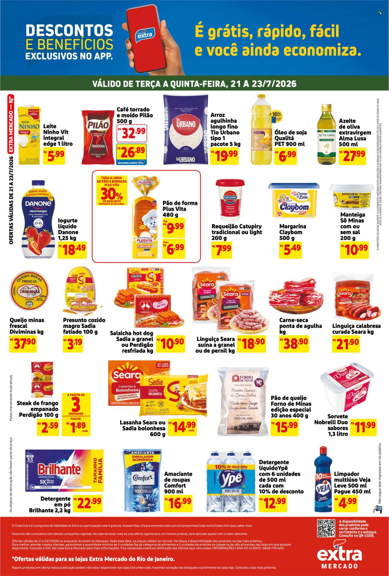 Folheto Mercado Extra - 21/07/2026 - 23/07/2026. Página 2
