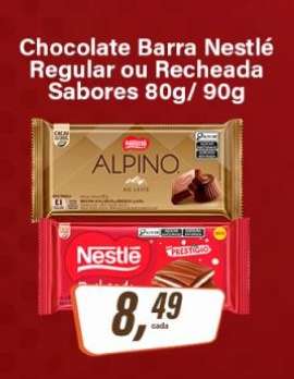 Chocolate Barra Nestlé