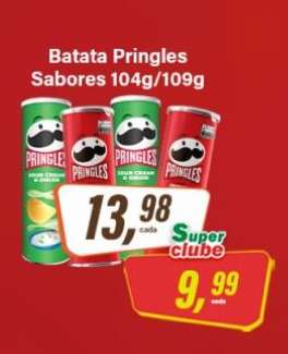 Batata Pringles Sabores 104g/109g