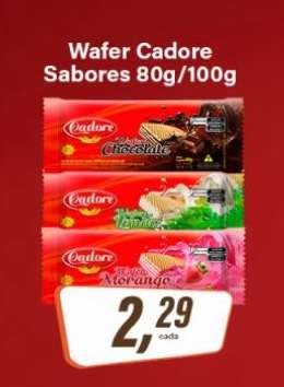 Wafer Cadore Sabores