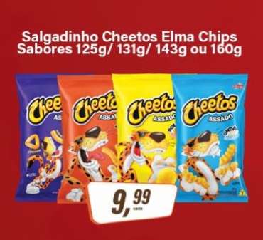 Salgadinho Cheetos Elma Chips