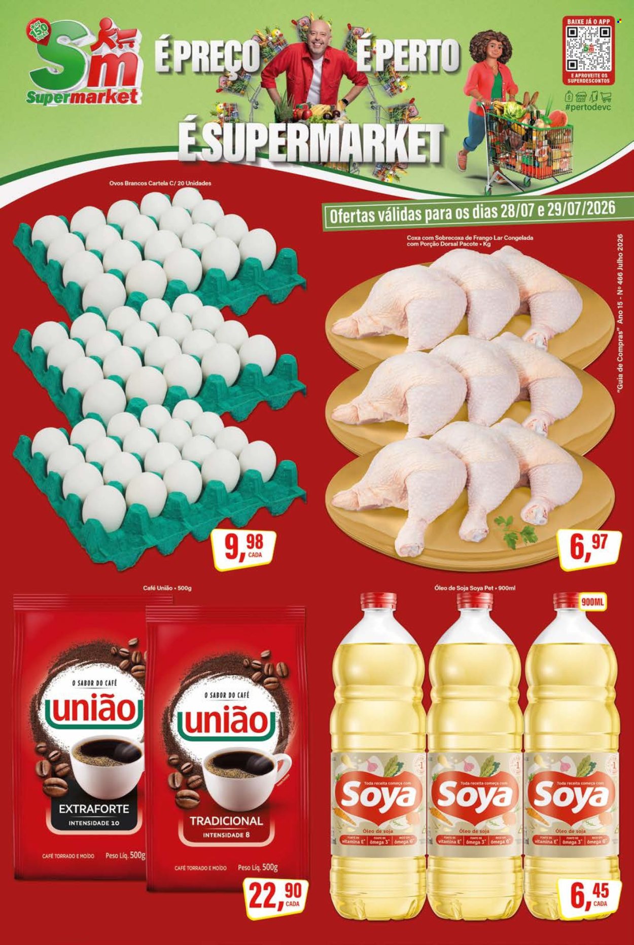 Folheto Rede Supermarket - 28/07/2026 - 29/07/2026. Página 1