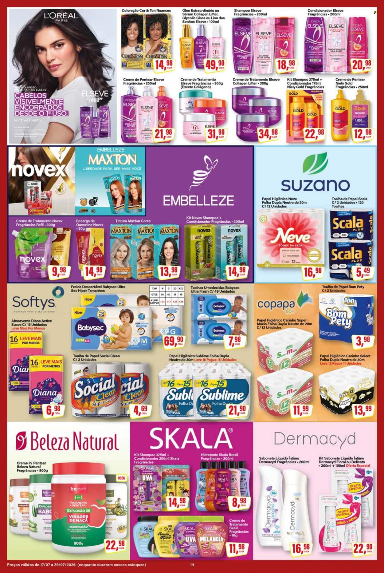 Folheto Rede Supermarket - 28/07/2026 - 29/07/2026. Página 14