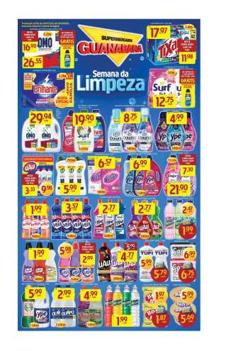 thumbnail - Ofertas Supermercados Guanabara - Semana da limpeza