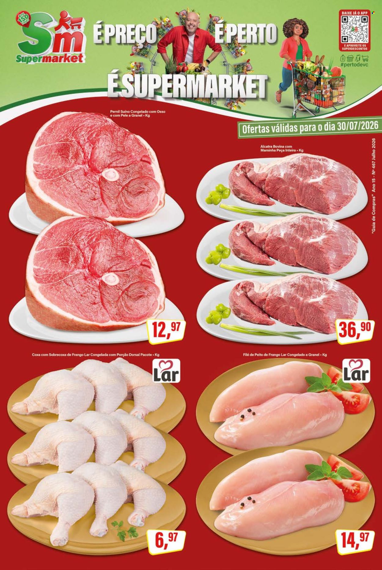 Folheto Rede Supermarket - 30/07/2026 - 30/07/2026. Página 1