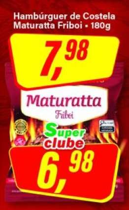 Hambúrguer de Costela Maturatta Friboi