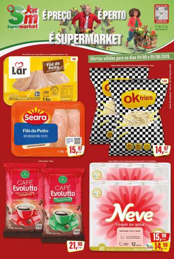 Folheto Rede Supermarket - 04/08/2026 - 05/08/2026.