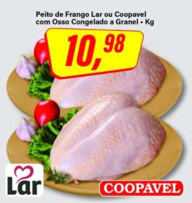 Peito de Frango Lar ou Coopavel
