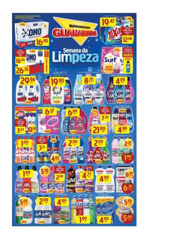 thumbnail - Ofertas Supermercados Guanabara - Semana da limpeza