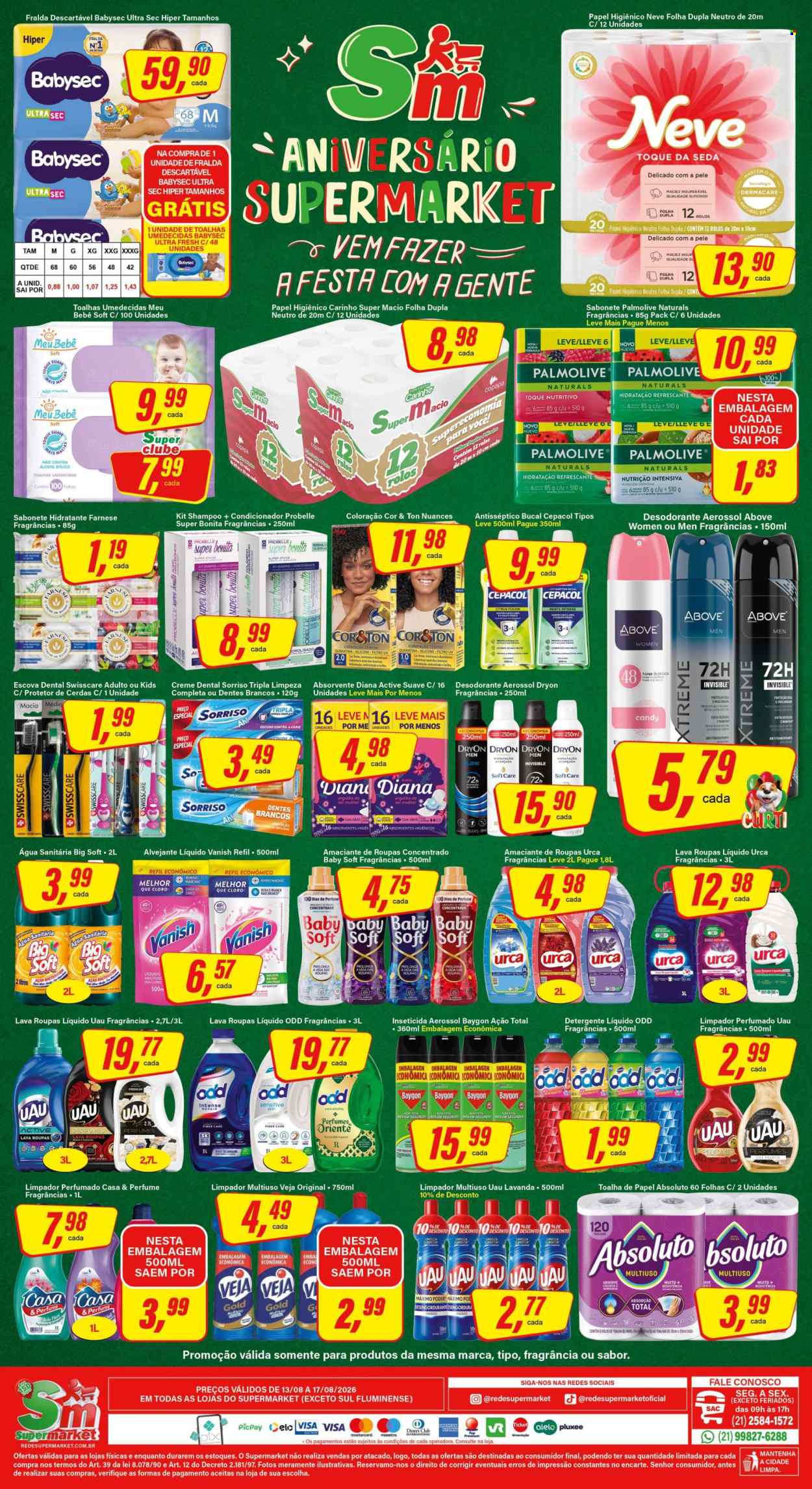 Folheto Rede Supermarket - 13/08/2026 - 17/08/2026. Página 4