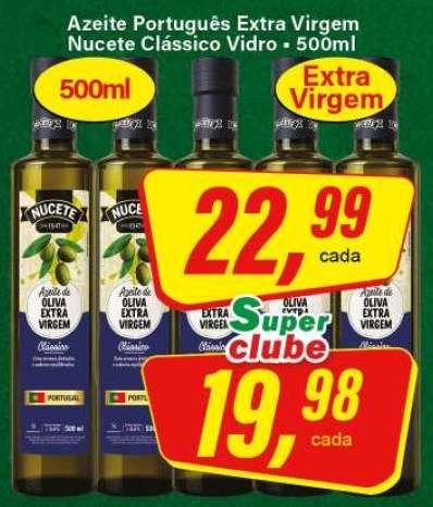 Azeite Português Extra Virgem Nucete Clássico Vidro