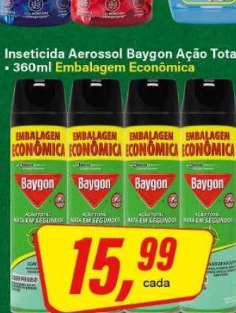 Insecticida Aerossol Baygon Ação Total