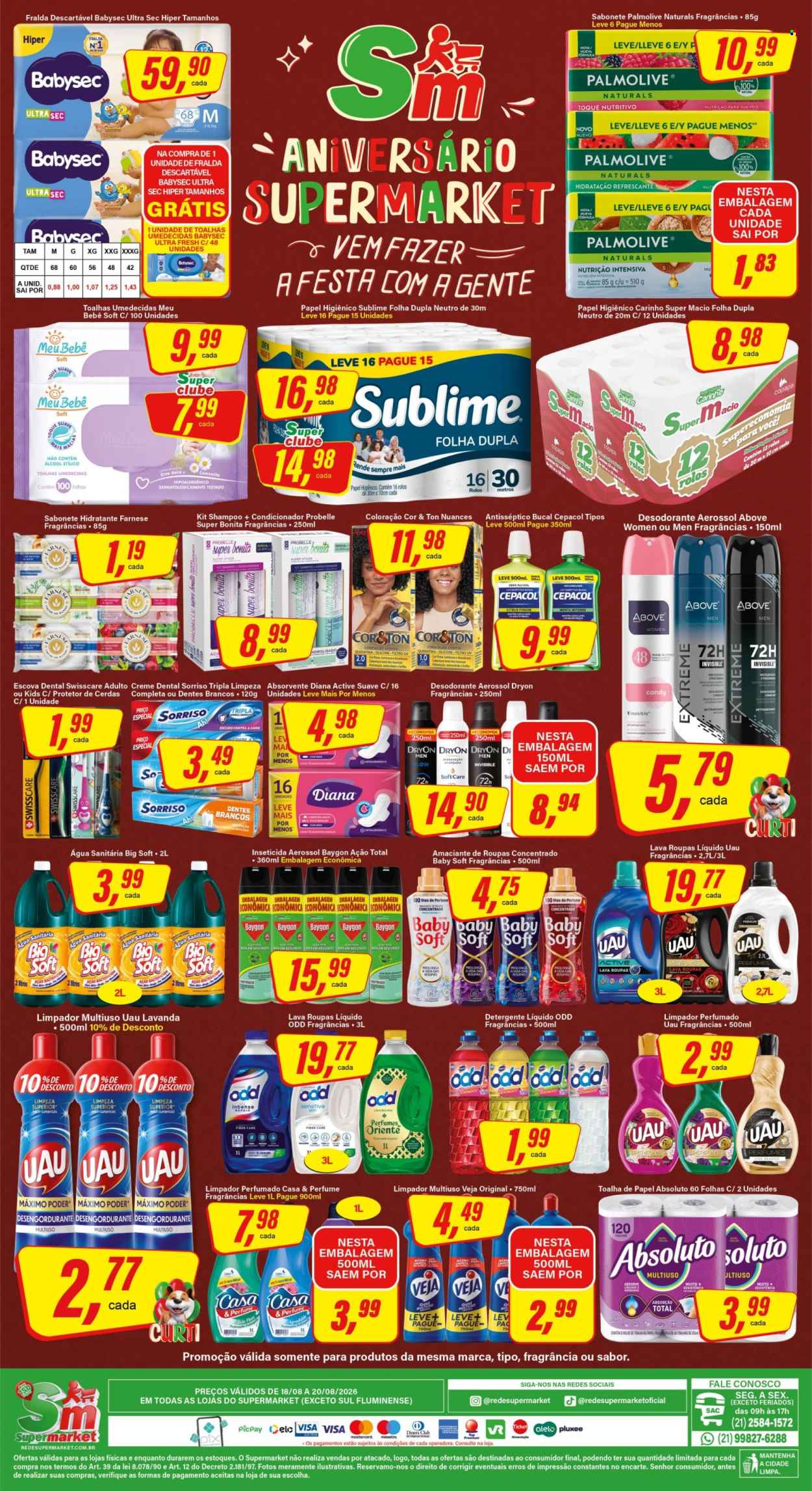 Folheto Rede Supermarket - 18/08/2026 - 20/08/2026. Página 4