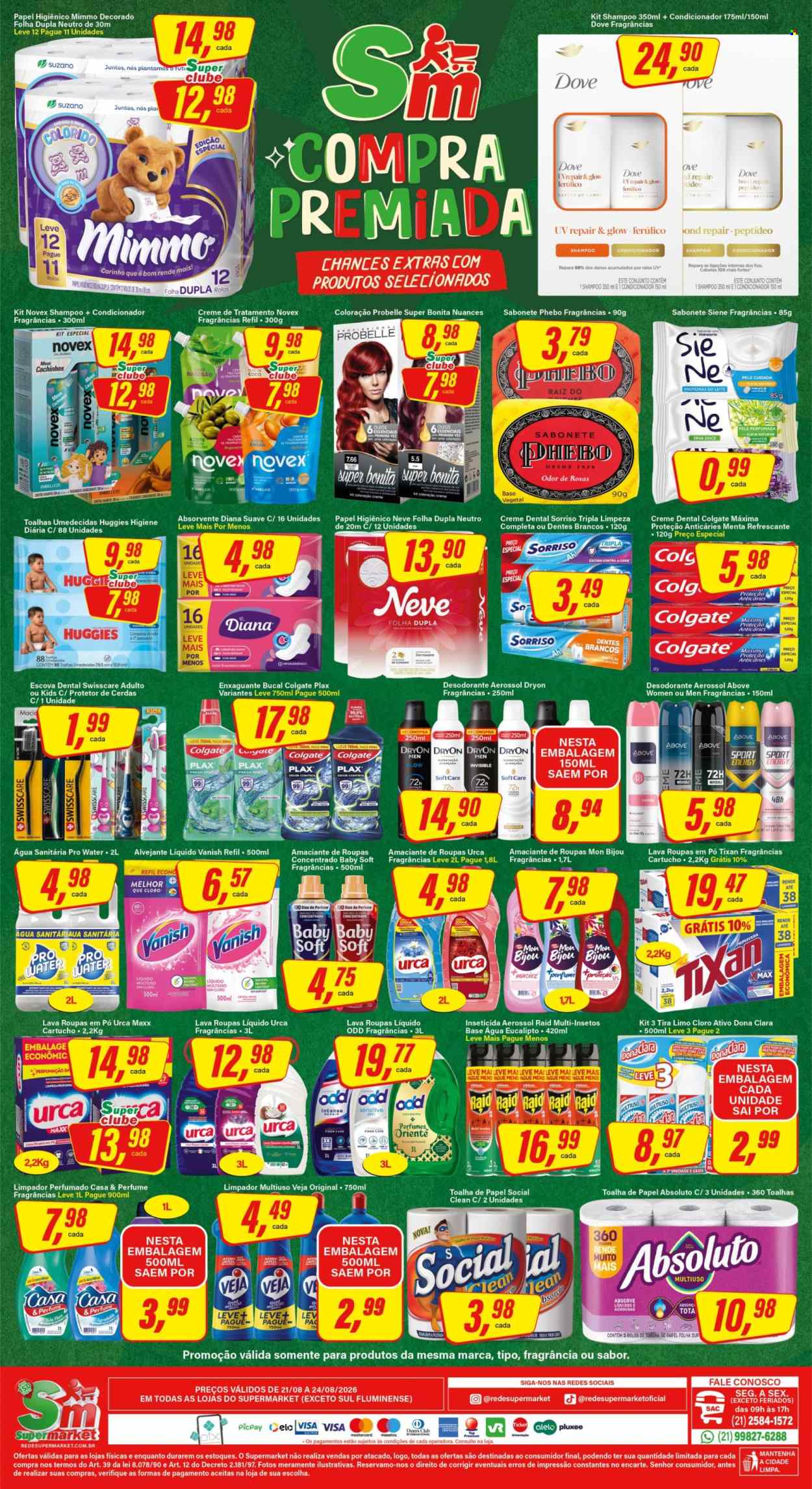 Folheto Rede Supermarket - 21/08/2026 - 24/08/2026. Página 4