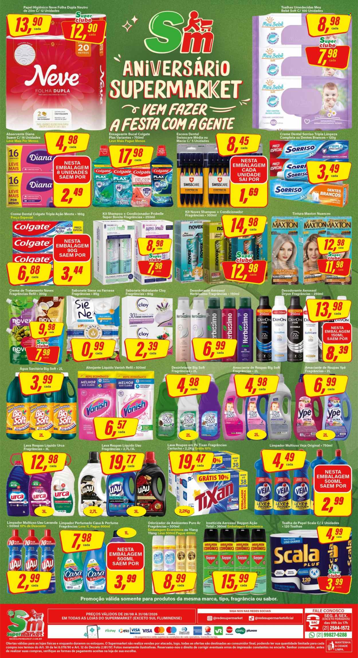 Folheto Rede Supermarket - 28/08/2026 - 31/08/2026. Página 4