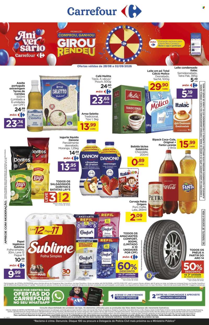 Folheto Carrefour Hiper - 28/08/2026 - 02/09/2026.