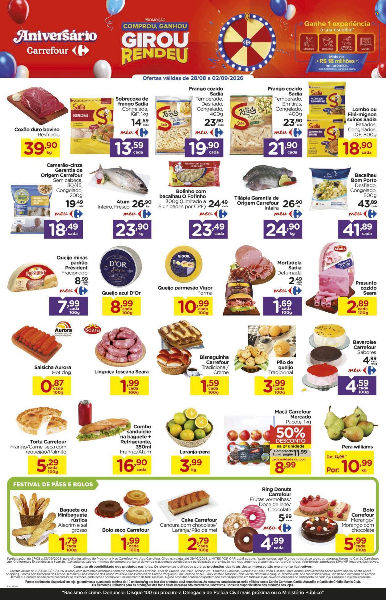 Folheto Carrefour Hiper - 28/08/2026 - 02/09/2026. Página 2