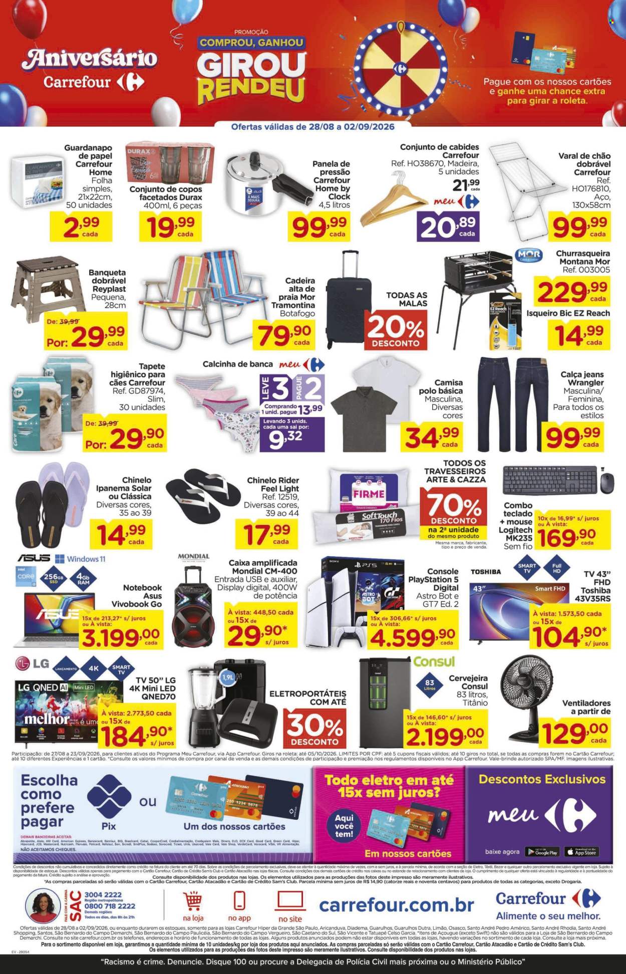Folheto Carrefour Hiper - 28/08/2026 - 02/09/2026. Página 8