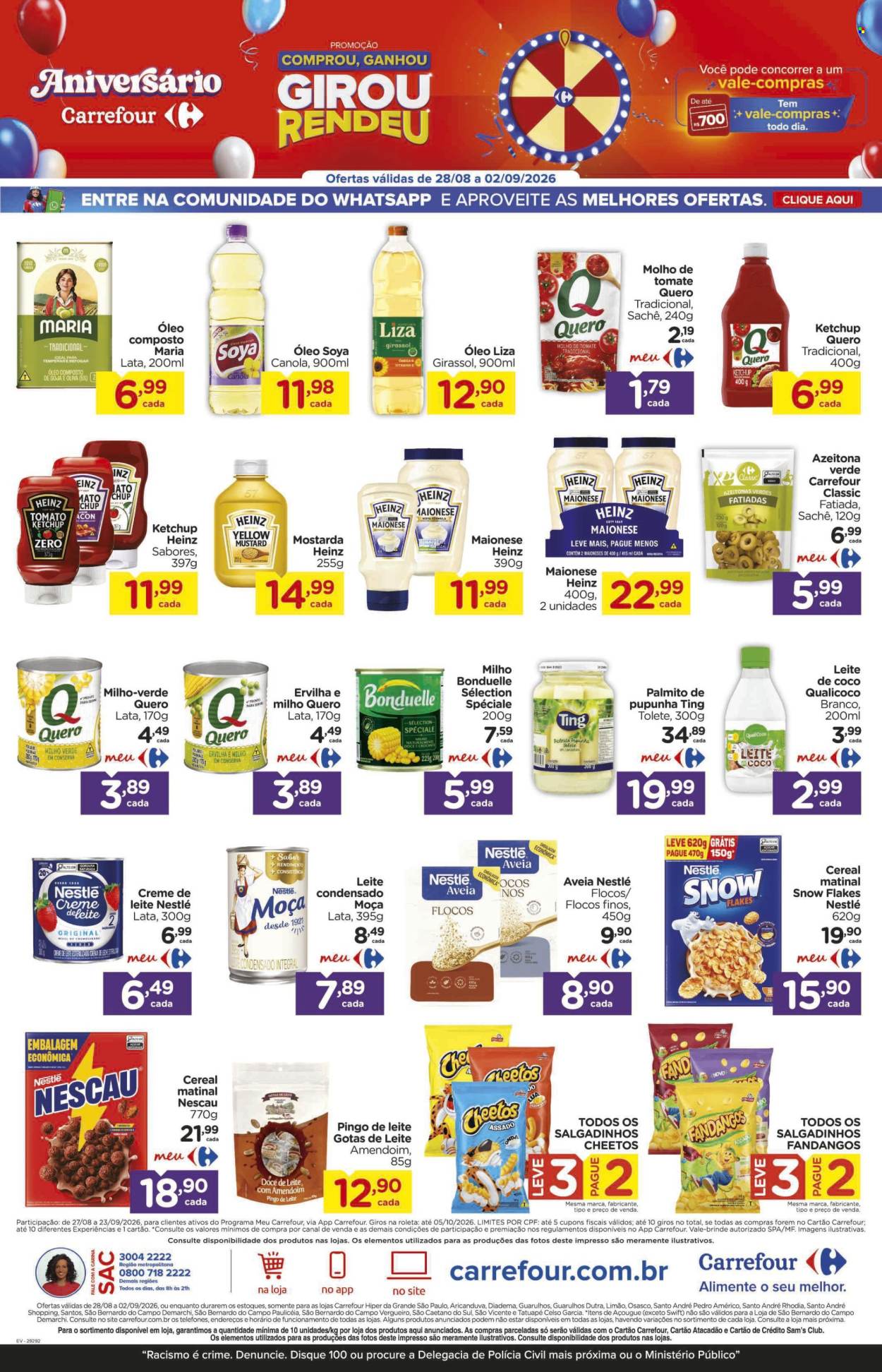 Folheto Carrefour Hiper - 28/08/2026 - 02/09/2026. Página 3