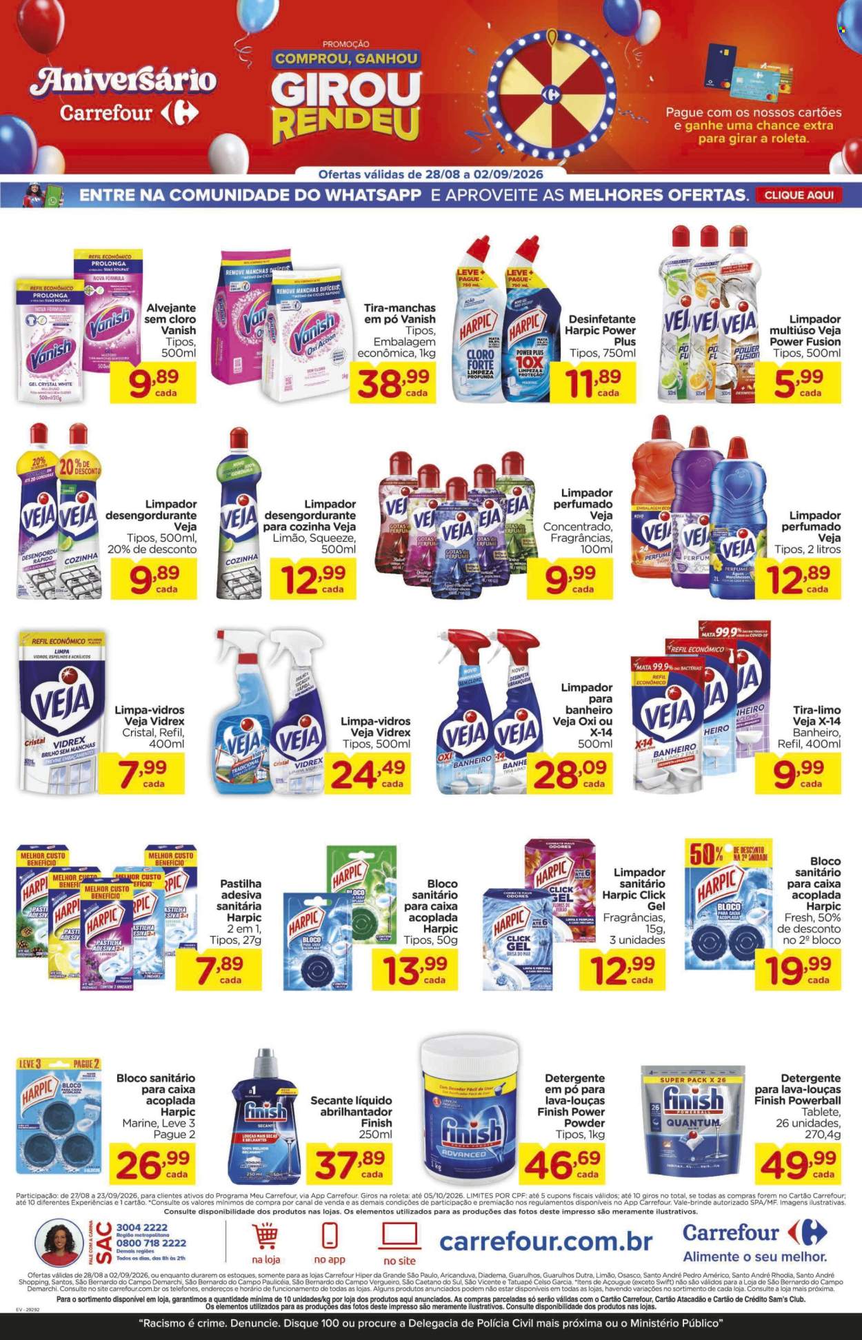 Folheto Carrefour Hiper - 28/08/2026 - 02/09/2026. Página 11