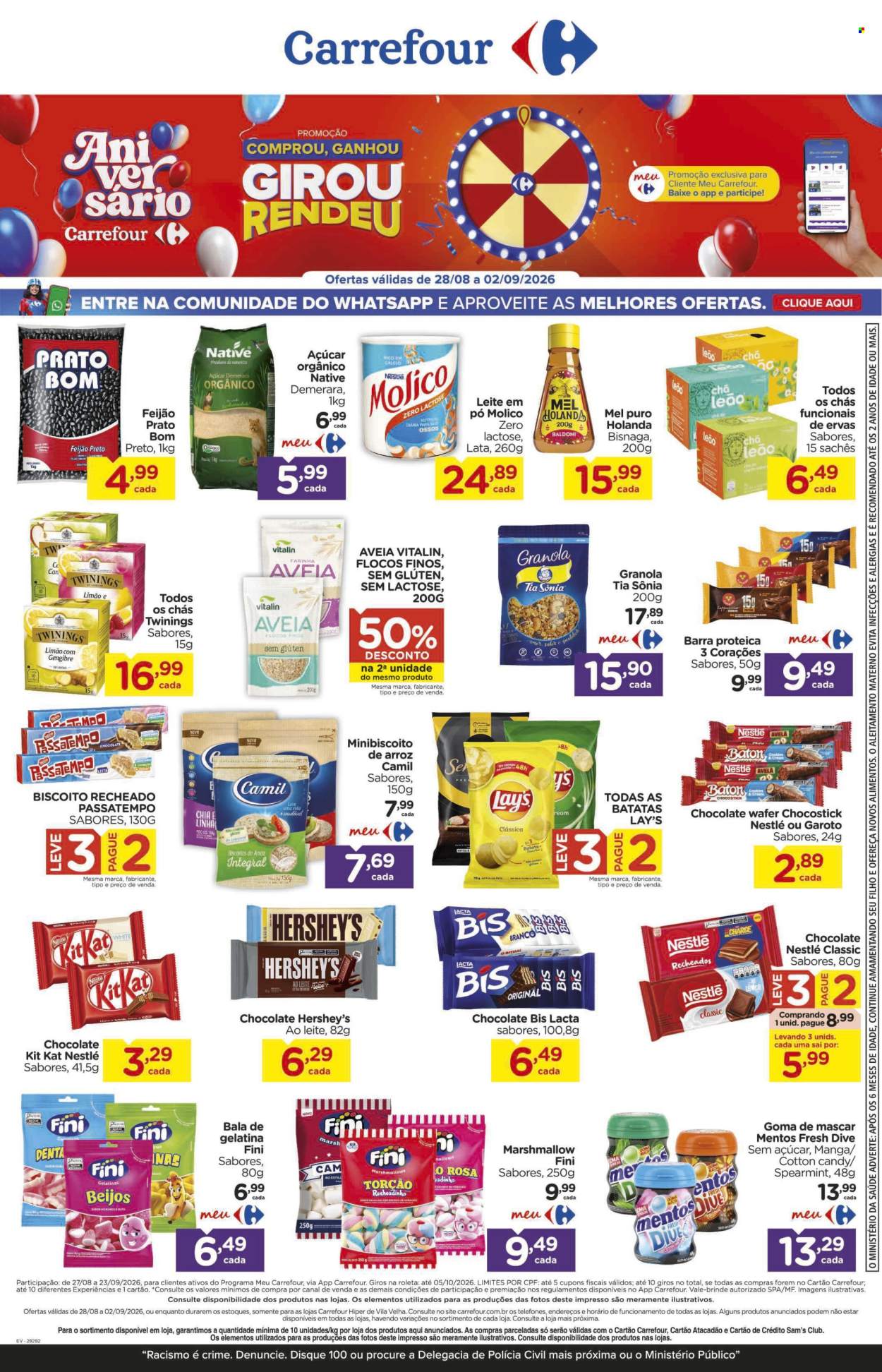 Folheto Carrefour Hiper - 28/08/2026 - 02/09/2026. Página 1