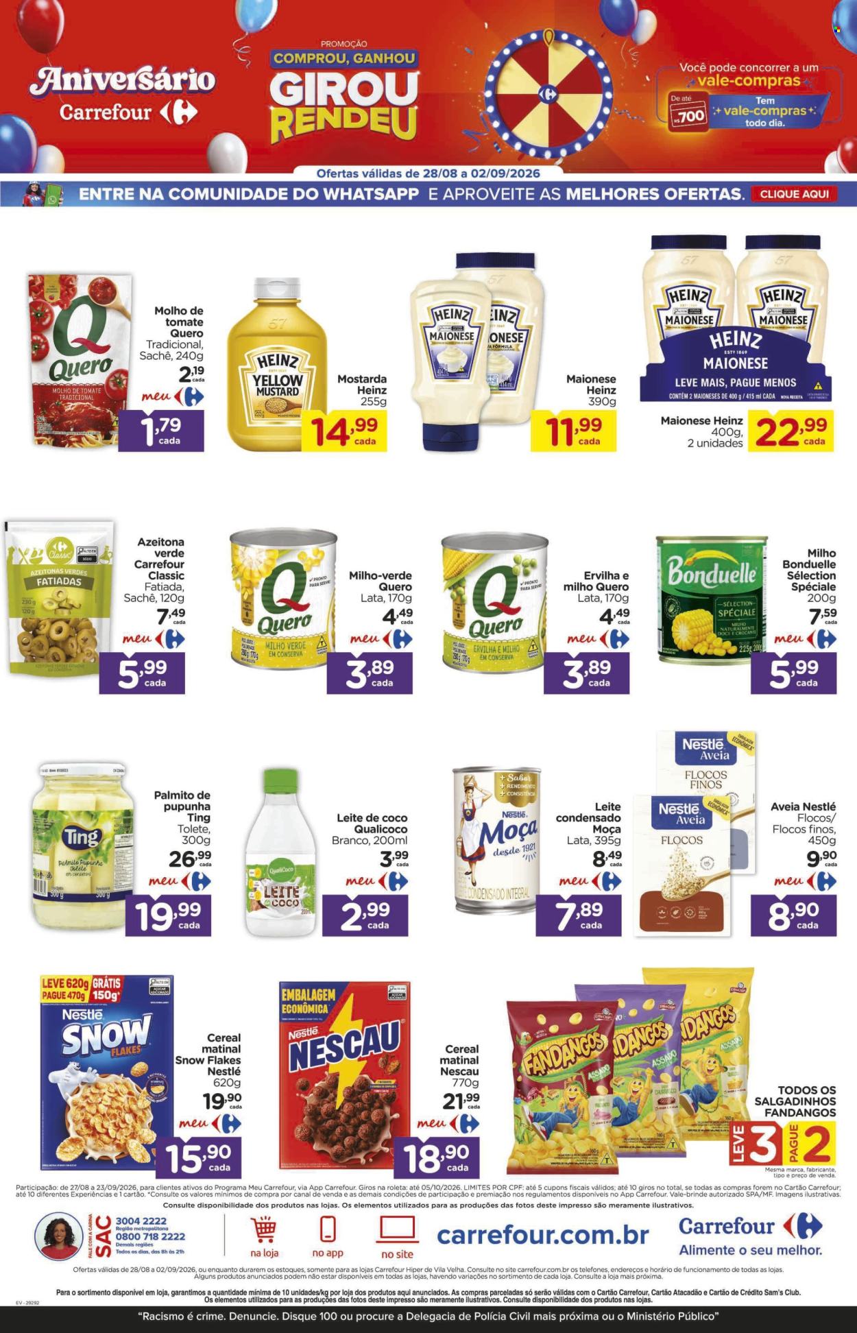 Folheto Carrefour Hiper - 28/08/2026 - 02/09/2026. Página 3