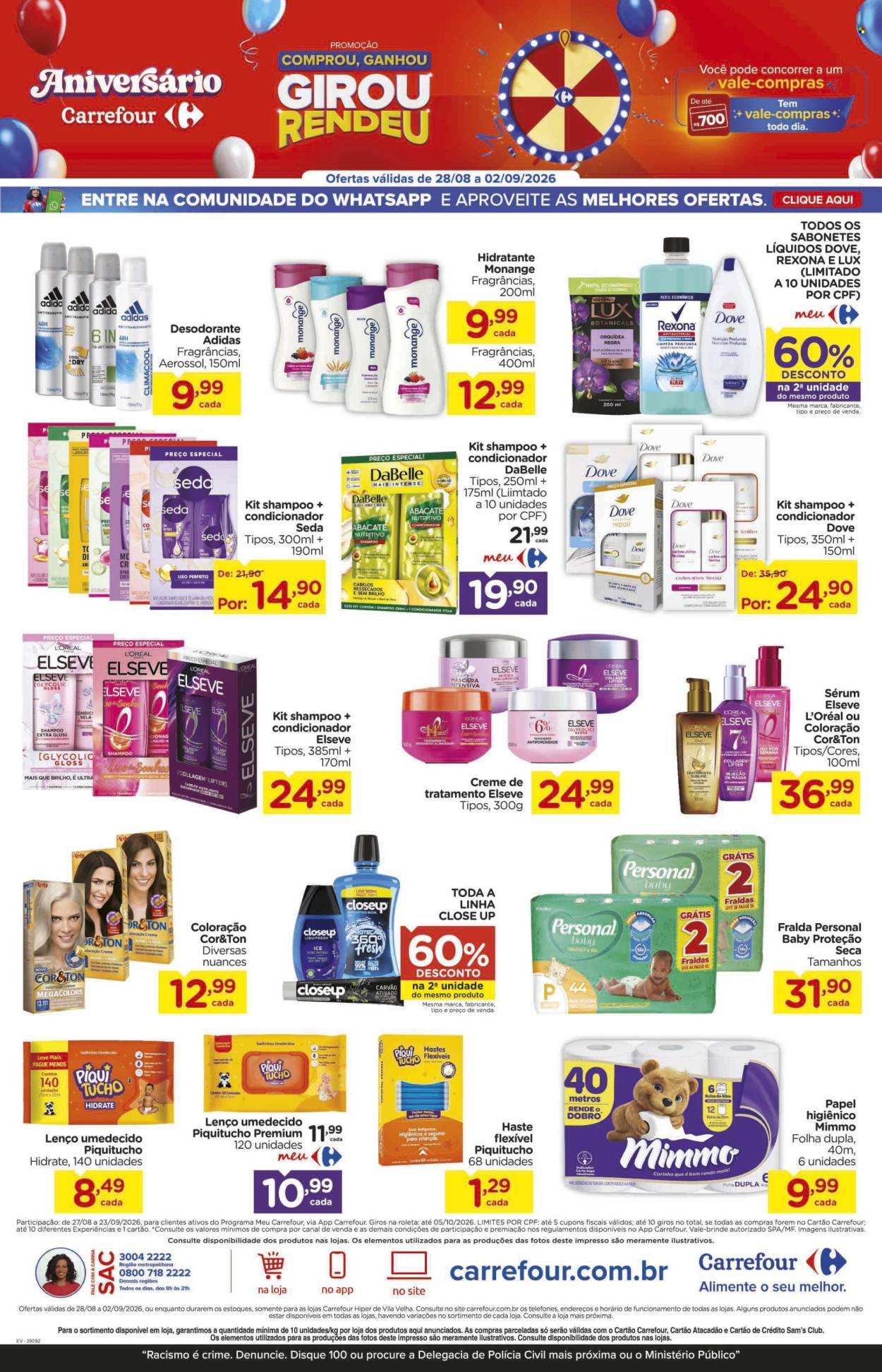 Folheto Carrefour Hiper - 28/08/2026 - 02/09/2026. Página 7