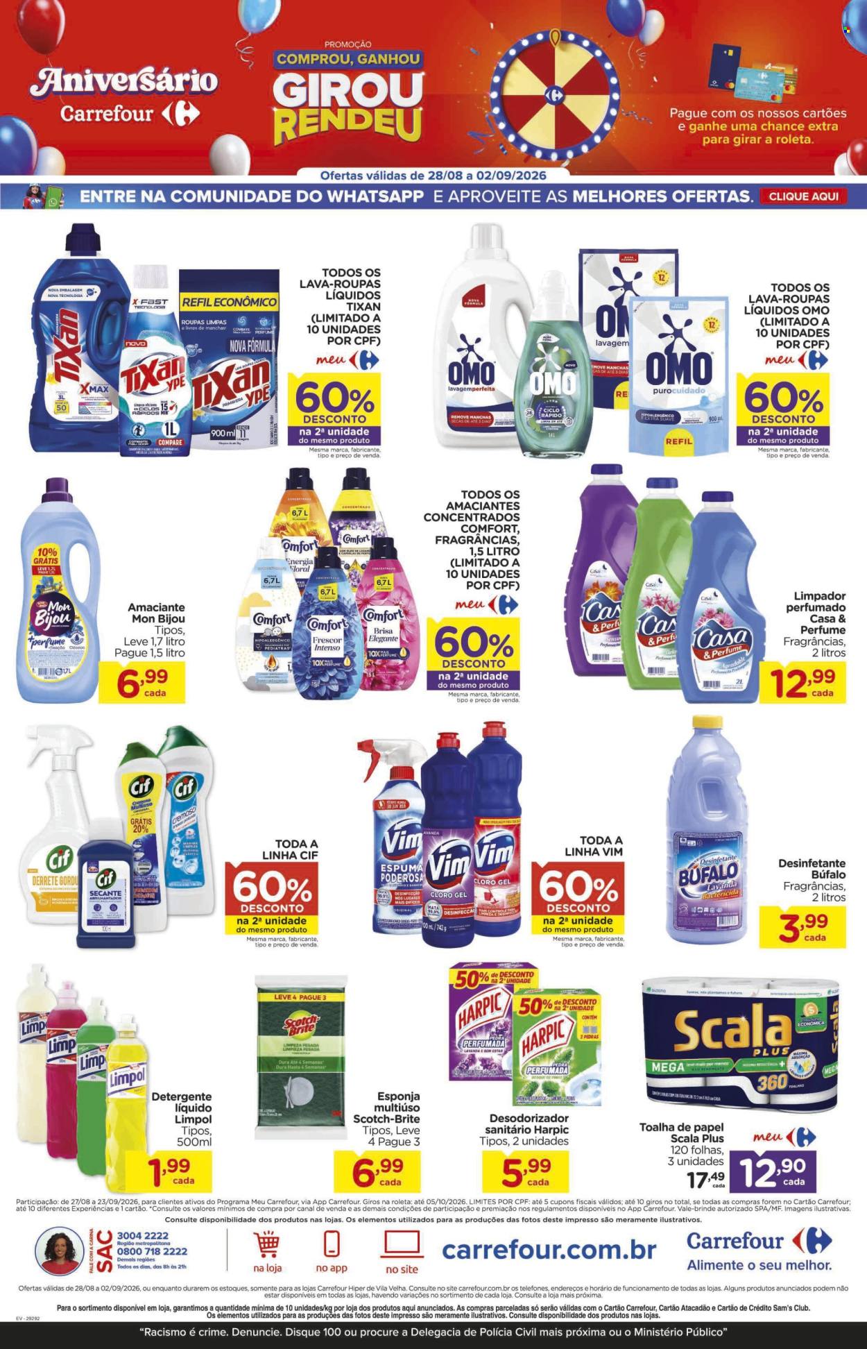 Folheto Carrefour Hiper - 28/08/2026 - 02/09/2026. Página 8