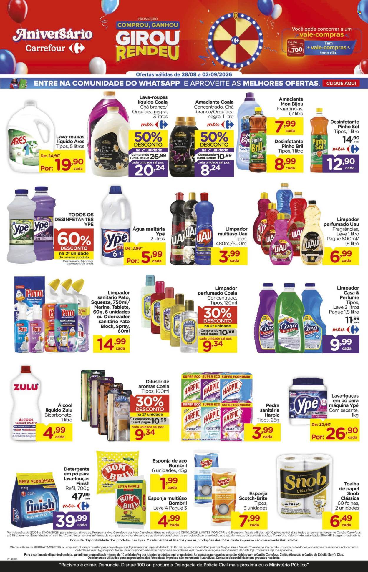 Folheto Carrefour Hiper - 28/08/2026 - 02/09/2026. Página 7