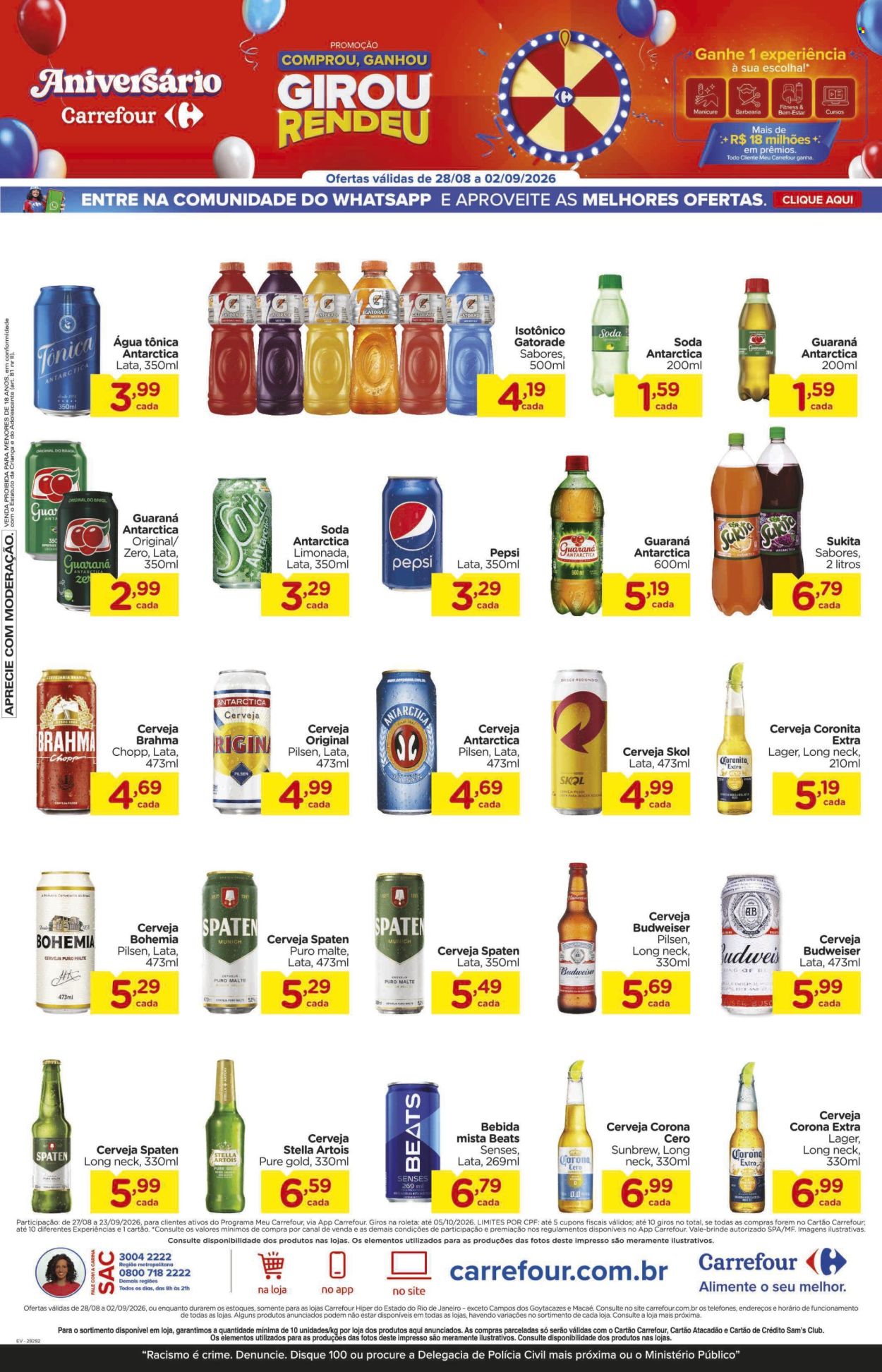 Folheto Carrefour Hiper - 28/08/2026 - 02/09/2026. Página 6