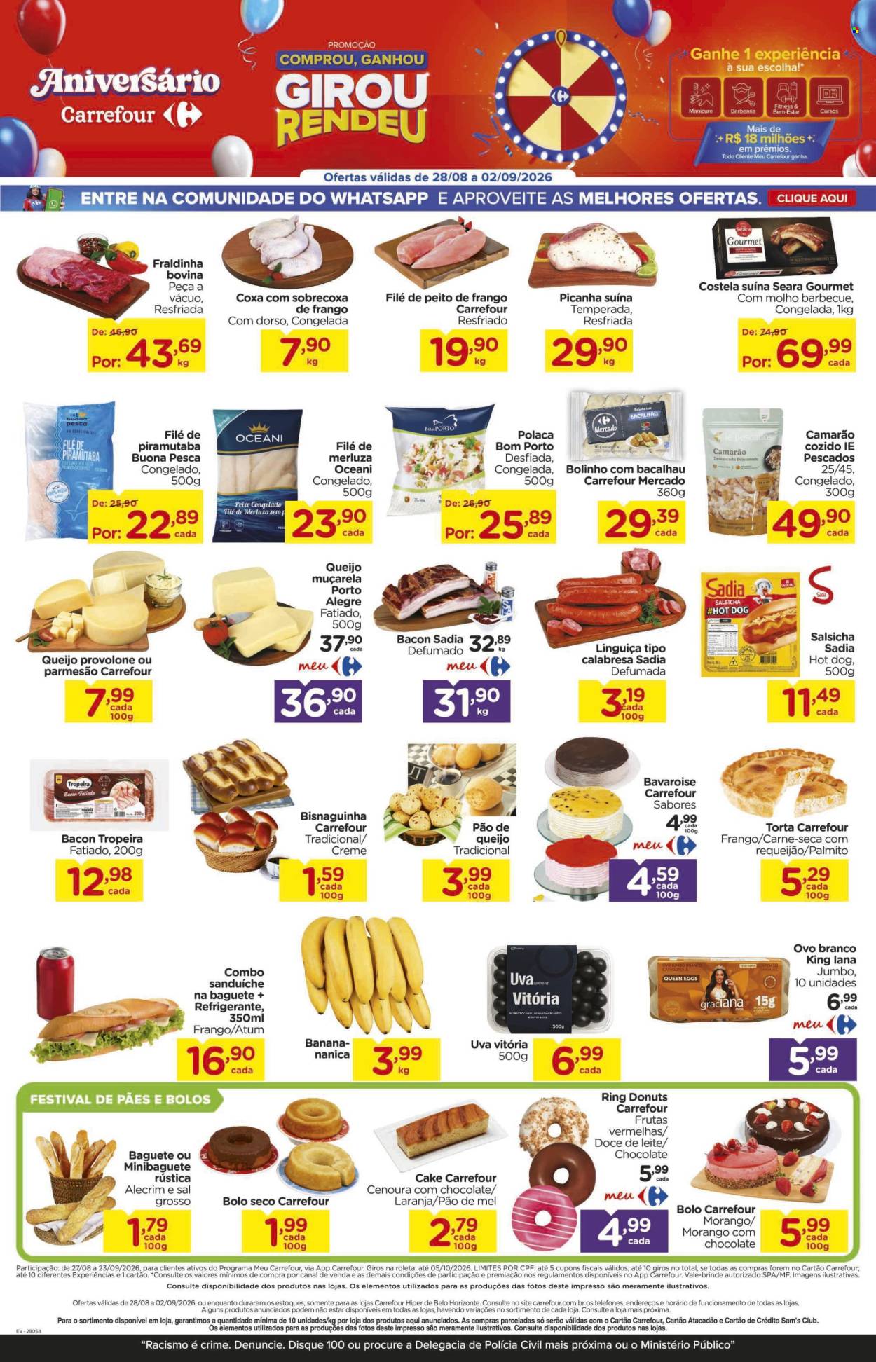 Folheto Carrefour Hiper - 28/08/2026 - 02/09/2026. Página 2