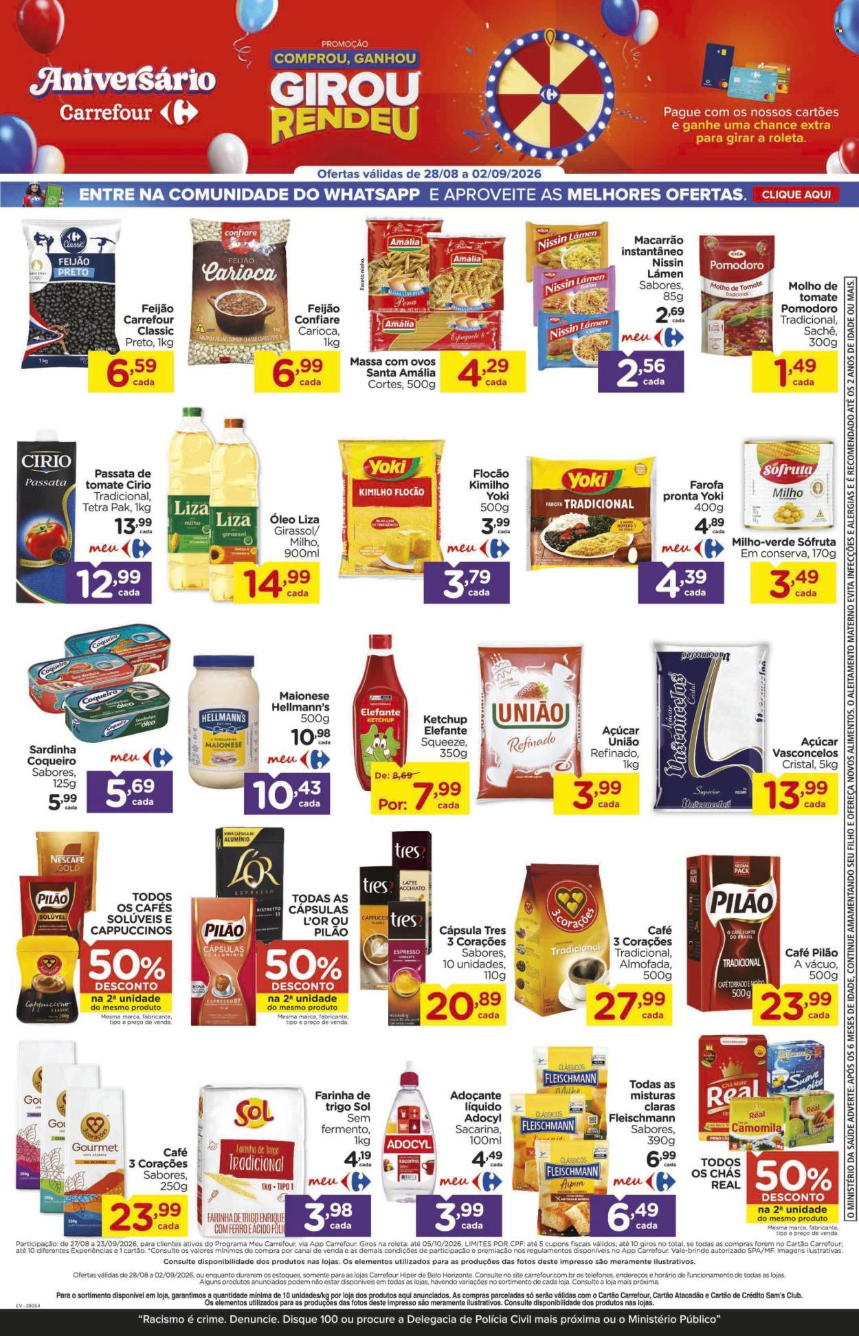 Folheto Carrefour Hiper - 28/08/2026 - 02/09/2026. Página 4