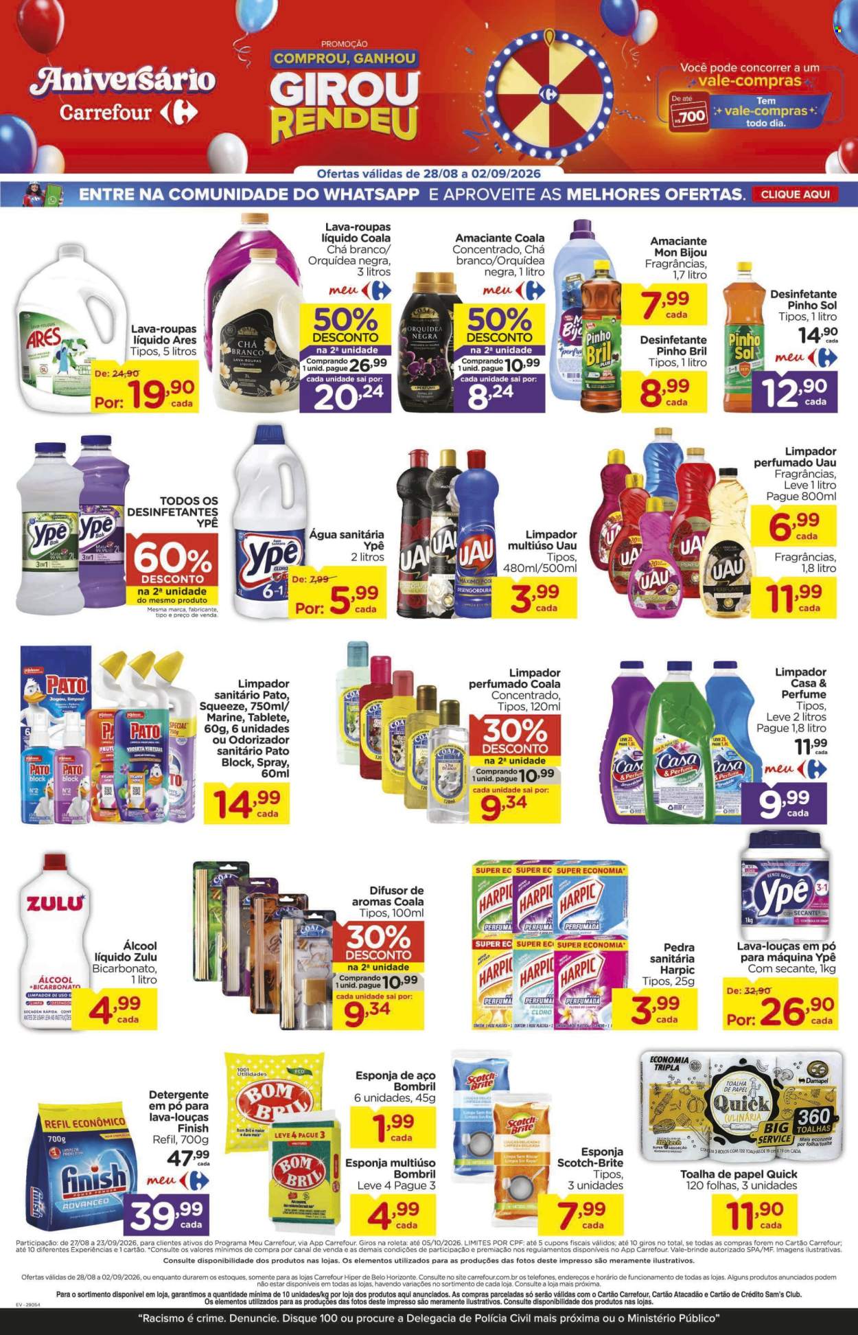 Folheto Carrefour Hiper - 28/08/2026 - 02/09/2026. Página 7