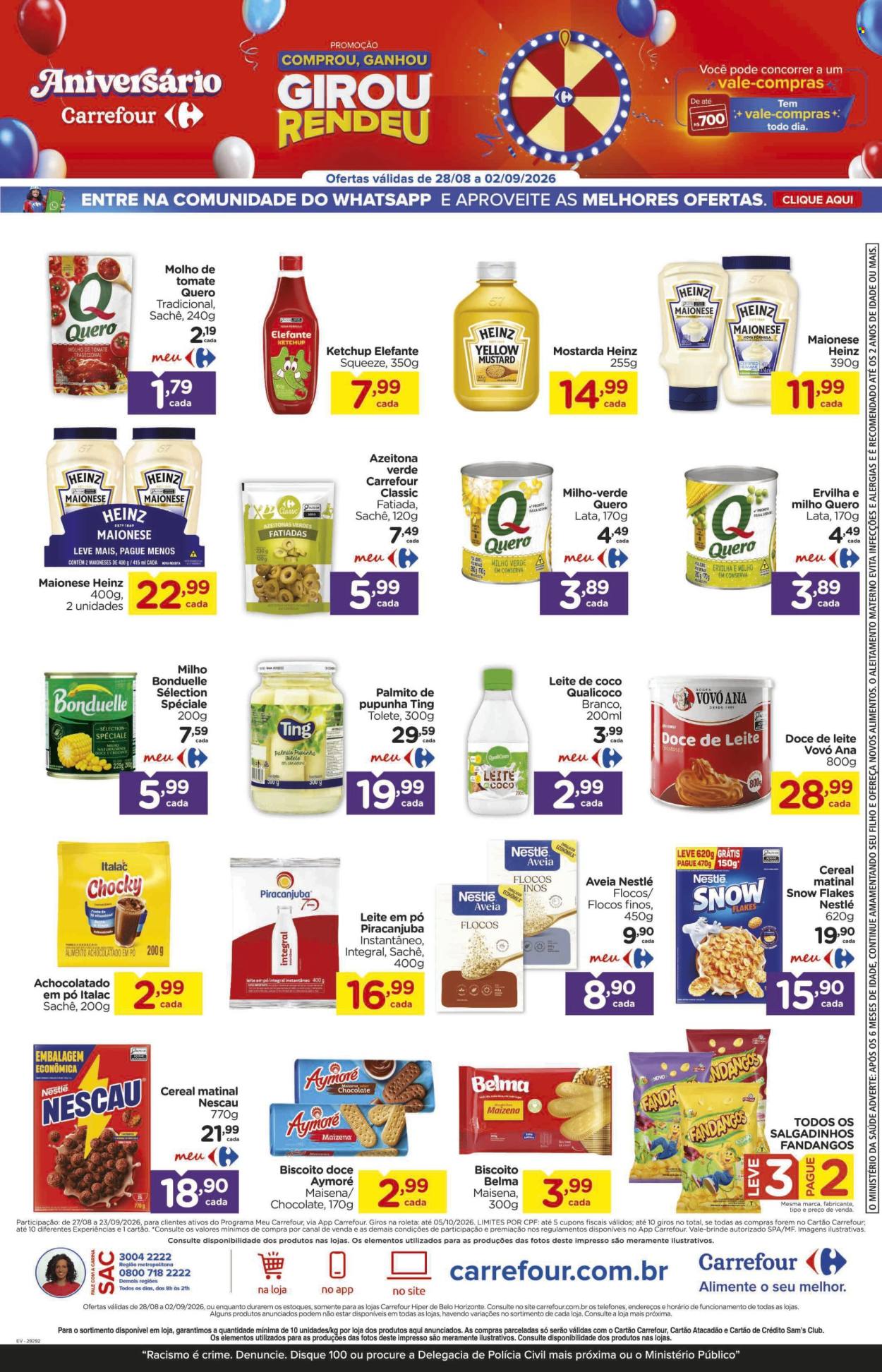 Folheto Carrefour Hiper - 28/08/2026 - 02/09/2026. Página 3