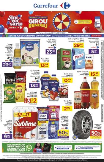 Folheto Carrefour Hiper - 28/08/2026 - 02/09/2026.