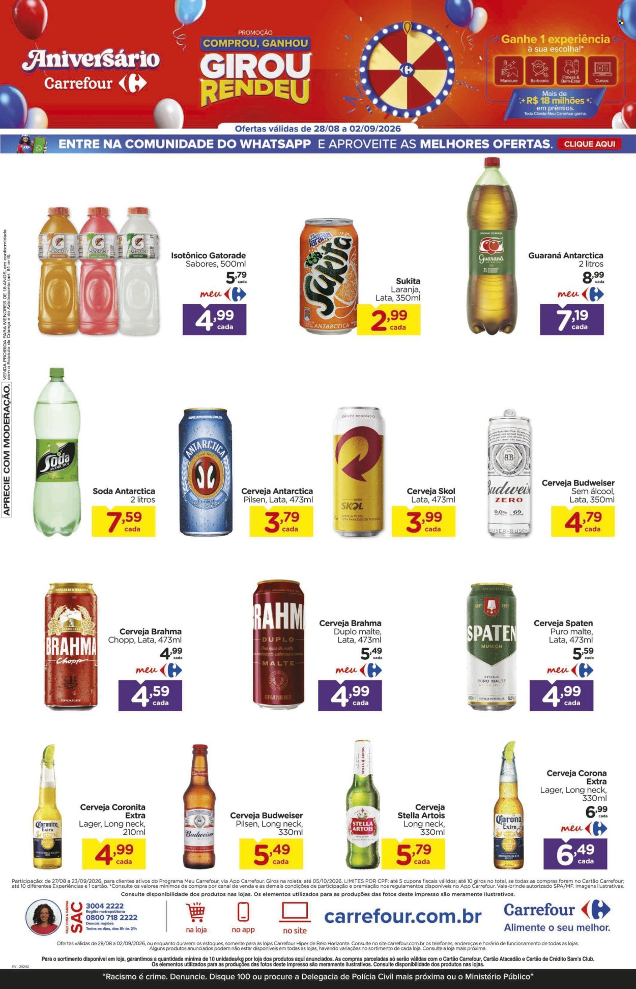 Folheto Carrefour Hiper - 28/08/2026 - 02/09/2026. Página 6