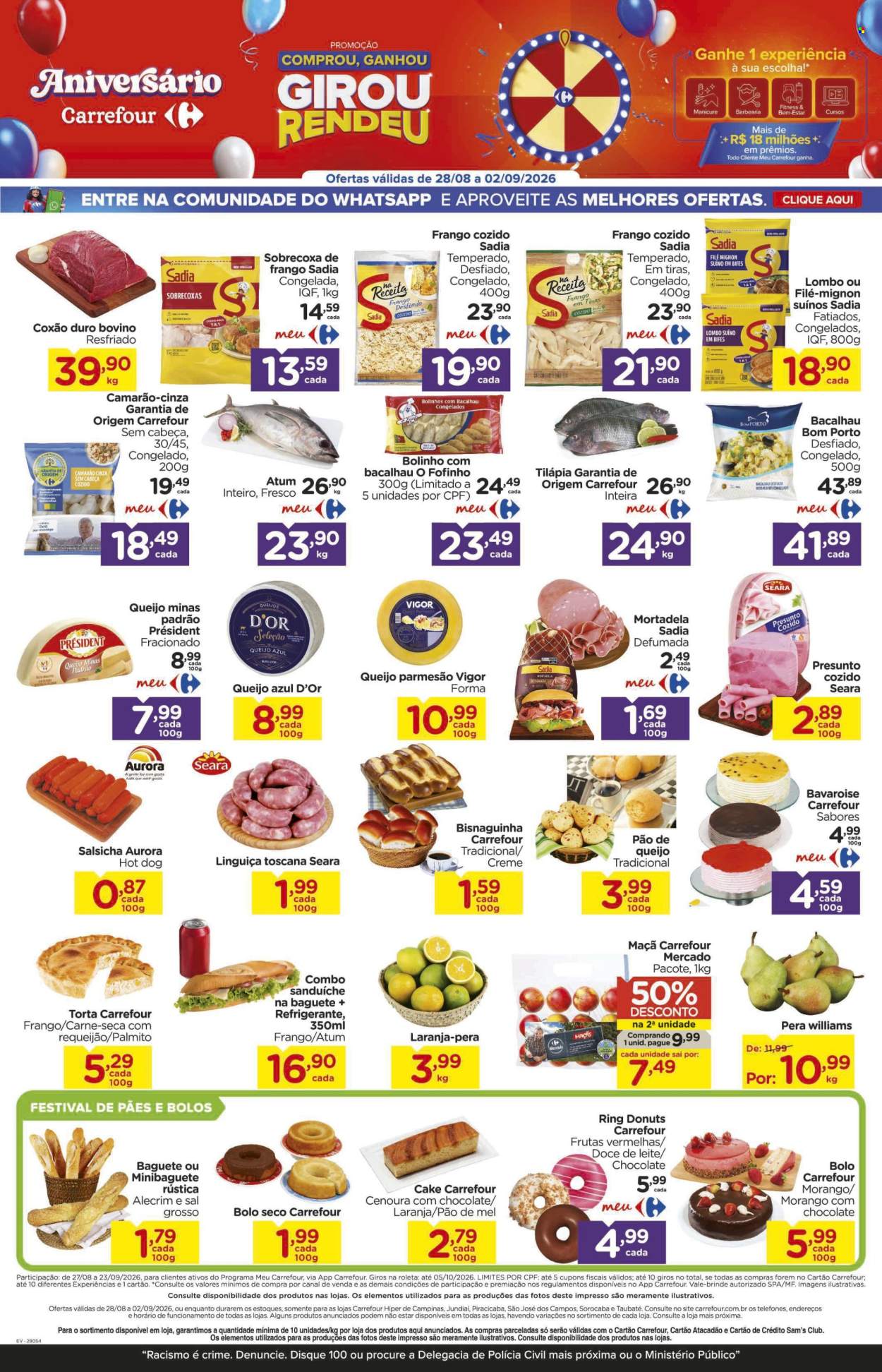 Folheto Carrefour Hiper - 28/08/2026 - 02/09/2026. Página 2