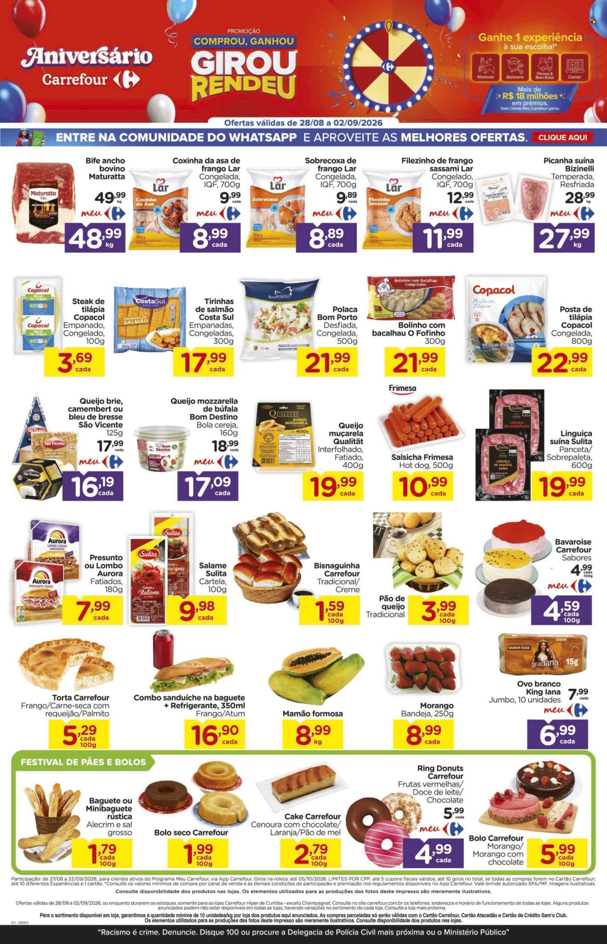 Folheto Carrefour Hiper - 28/08/2026 - 02/09/2026. Página 2