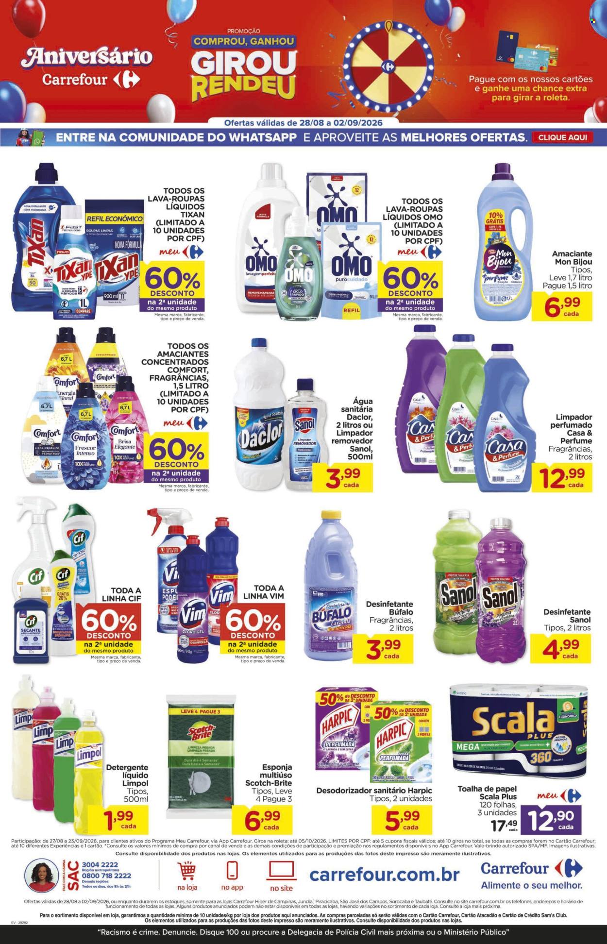 Folheto Carrefour Hiper - 28/08/2026 - 02/09/2026. Página 8