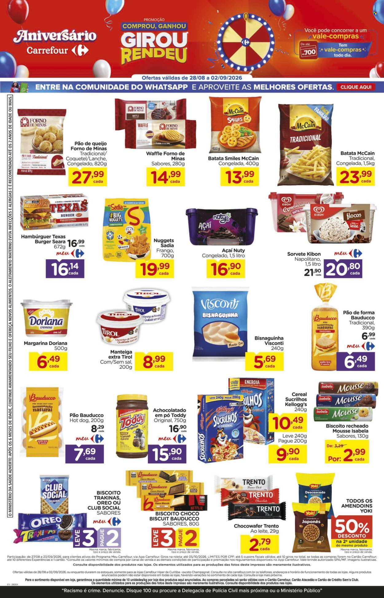 Folheto Carrefour Hiper - 28/08/2026 - 02/09/2026. Página 3