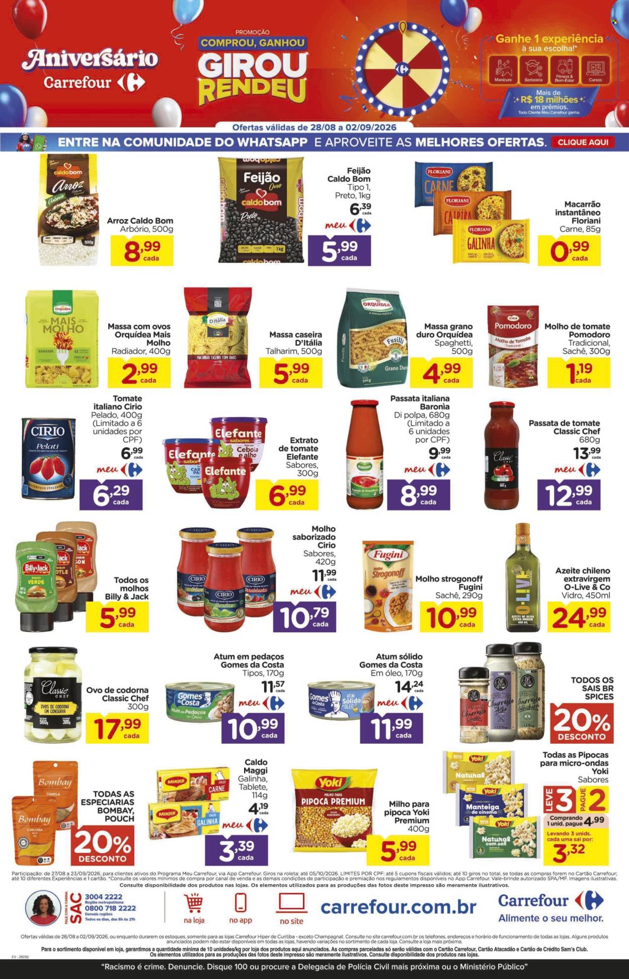 Folheto Carrefour Hiper - 28/08/2026 - 02/09/2026. Página 2