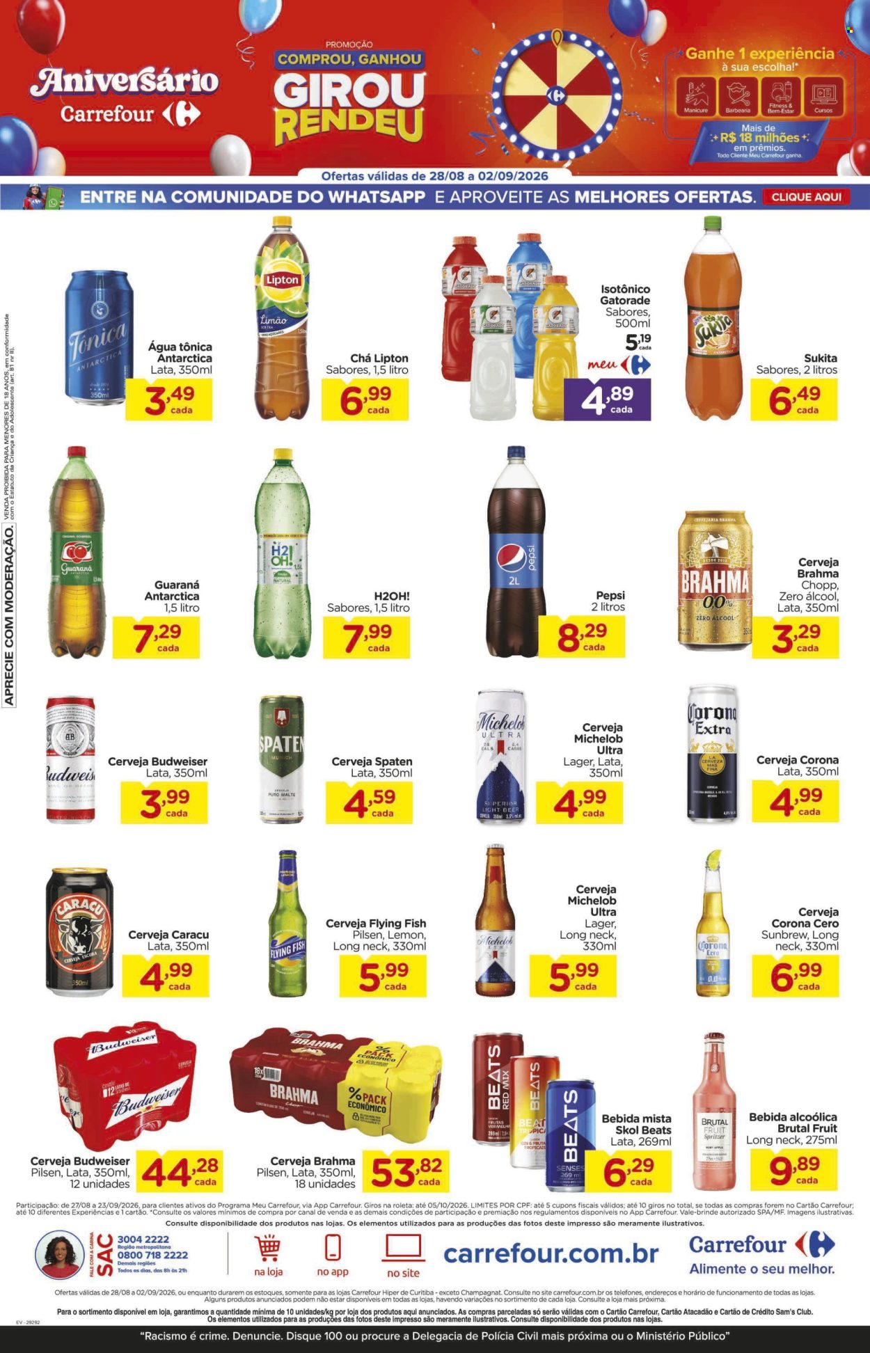 Folheto Carrefour Hiper - 28/08/2026 - 02/09/2026. Página 6