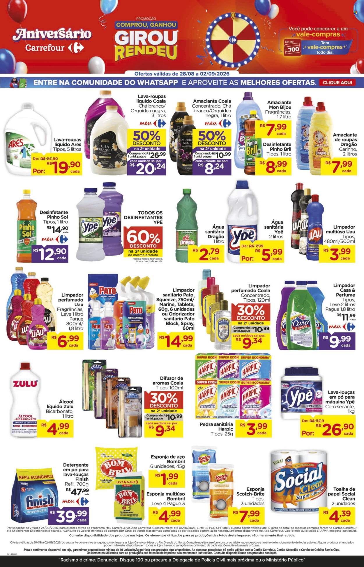 Folheto Carrefour Hiper - 28/08/2026 - 02/09/2026. Página 7