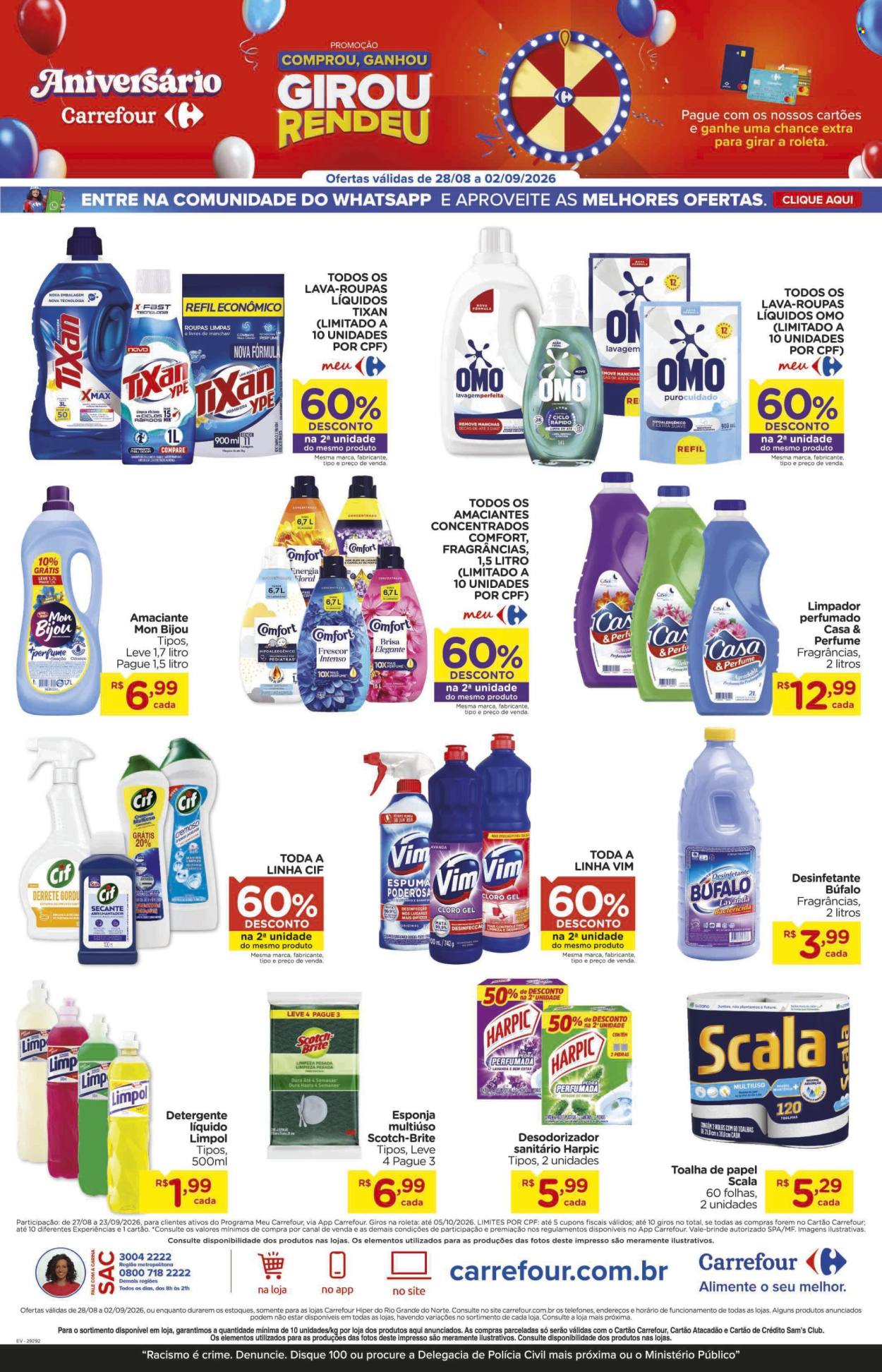 Folheto Carrefour Hiper - 28/08/2026 - 02/09/2026. Página 8