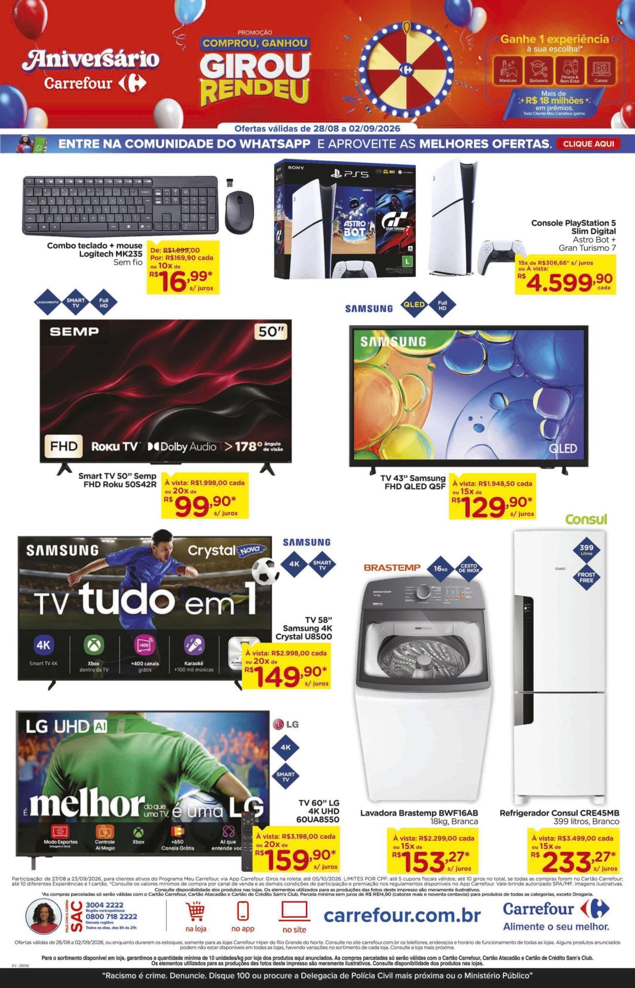 Folheto Carrefour Hiper - 28/08/2026 - 02/09/2026. Página 9