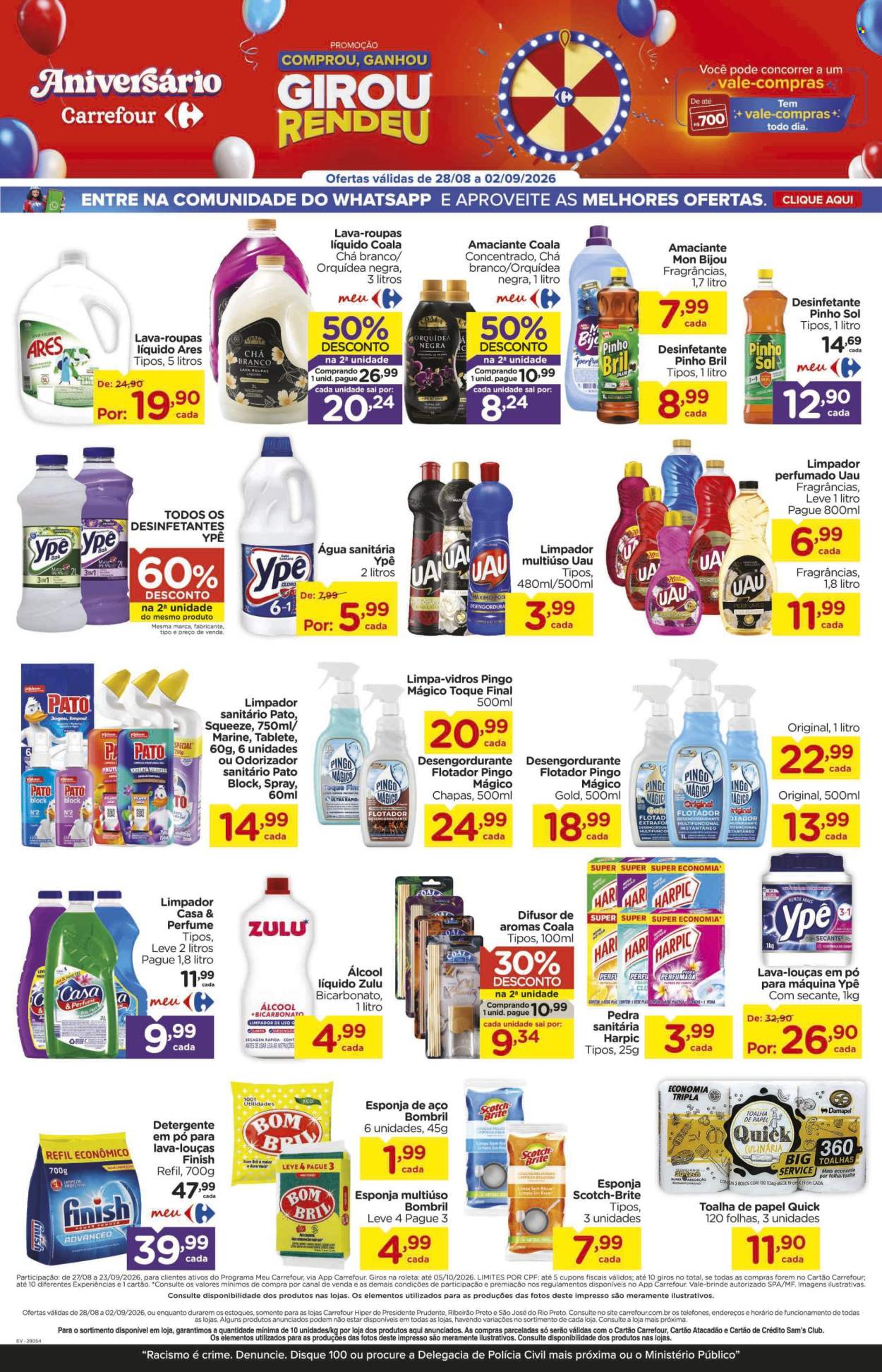 Folheto Carrefour Hiper - 28/08/2026 - 02/09/2026. Página 7