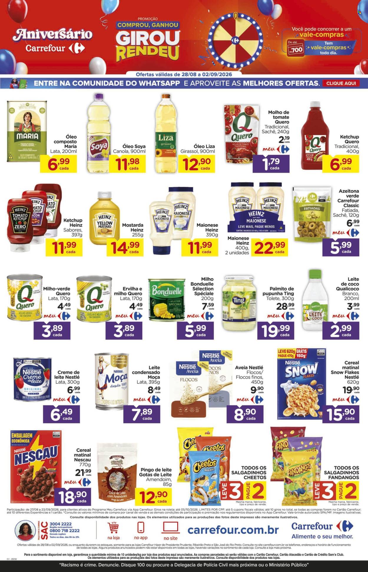 Folheto Carrefour Hiper - 28/08/2026 - 02/09/2026. Página 3